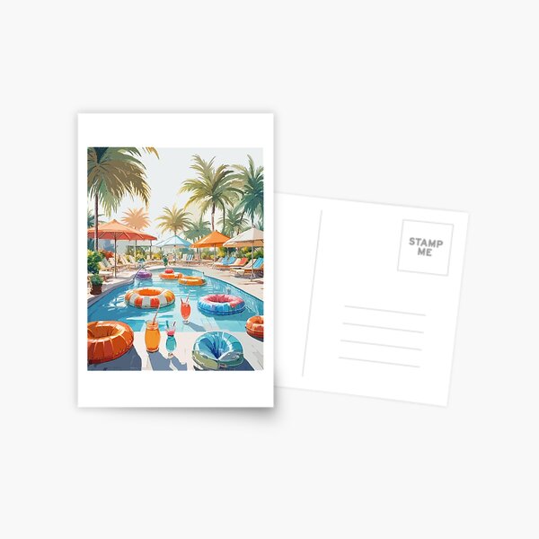 Item preview, Splash and Fun: Summer Pool Parties designed and sold by bb-15artstudio.