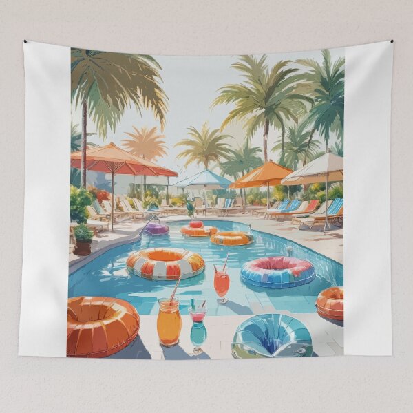Item preview, Splash and Fun: Summer Pool Parties designed and sold by bb-15artstudio.