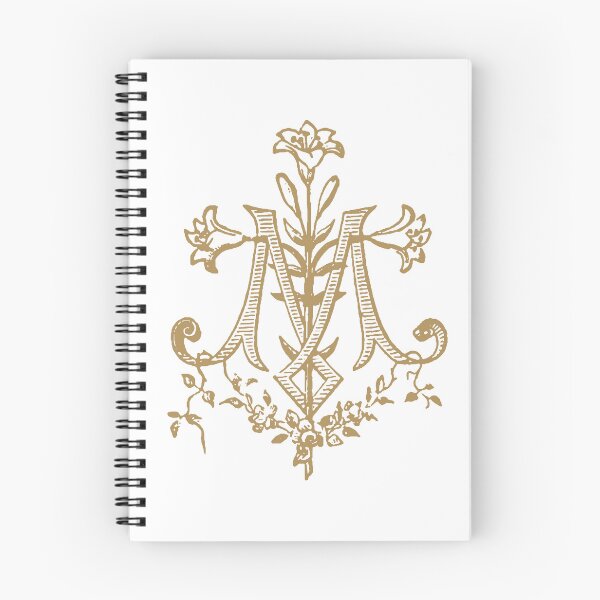 Item preview, Vintage Virgin Mary Monogram Auspice Maria designed and sold by Beltschazar.