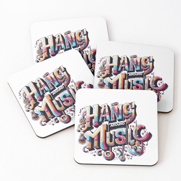 Item preview, Hanger Music Logo Retro Original V2 designed and sold by Salimgor Hangaround Music.