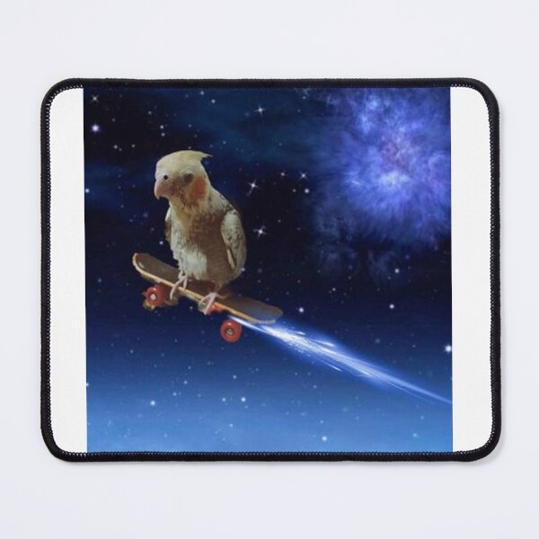 Item preview, Cockatiel playing skateboard designed and sold by ball22336.