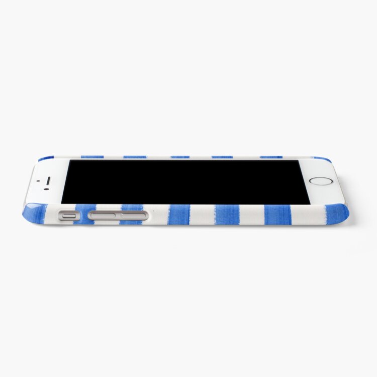 "Blue sideways " iPhone Case & Cover by ArtistRebeccaLS | Redbubble