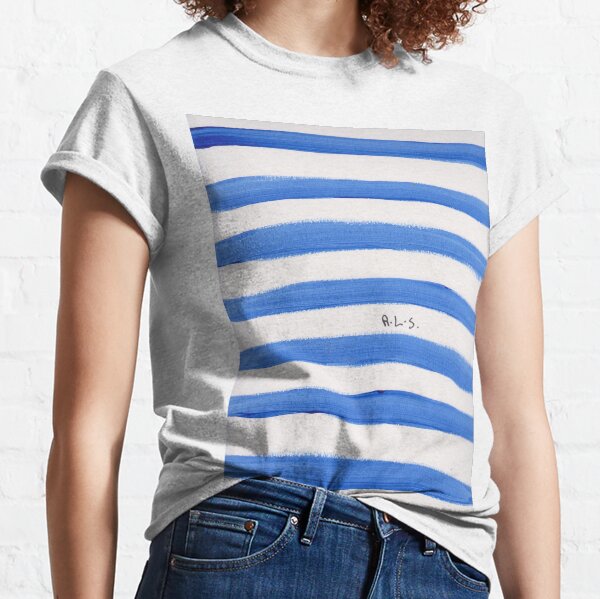 Blue sideways Classic T-Shirt