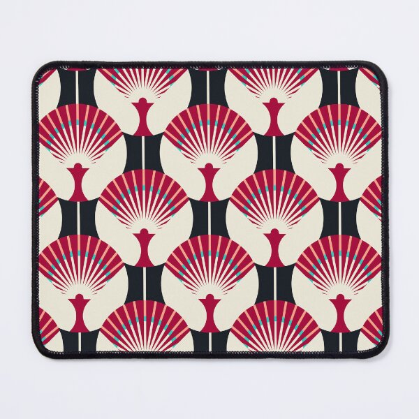 Item preview, Art Deco Fan, Red and black version designed and sold by Alex  Blud.