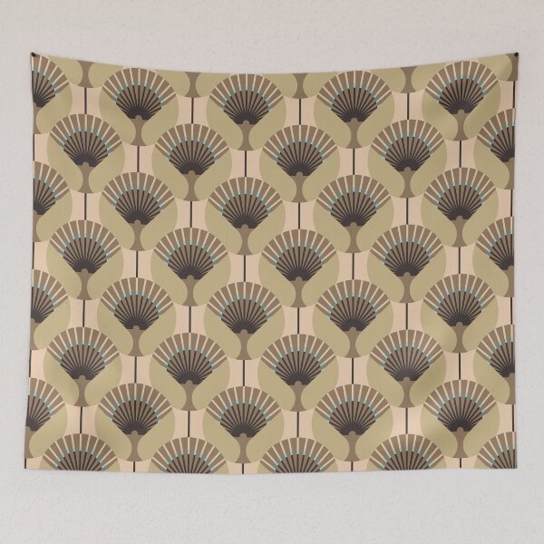 Item preview, Art Deco Fan, Beige version designed and sold by Alex  Blud.