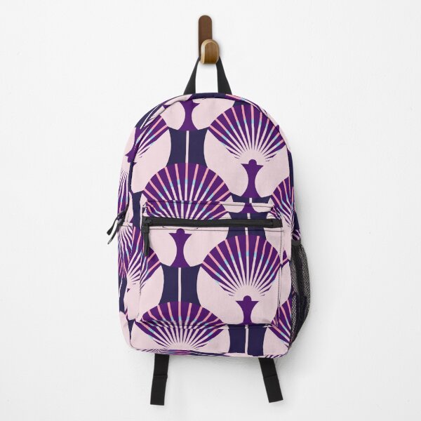 Item preview, Art Deco Fan, Black and purple version designed and sold by Alex  Blud.