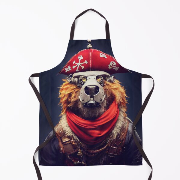 Item preview, The Cyber Pirate Lion of the Iron Seas designed and sold by Sillytoe.