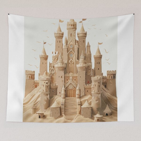 Item preview, Sandy Creations: National Sandcastle Day designed and sold by bb-15artstudio.