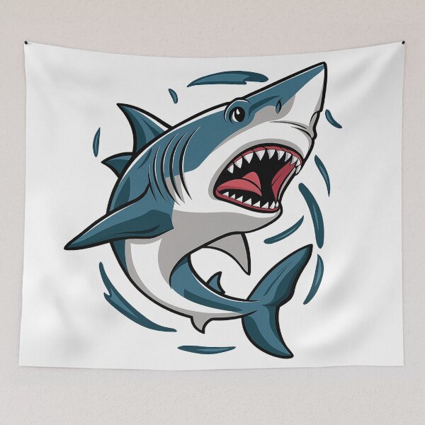 Item preview, Blue shark designed and sold by DesignerDourado.