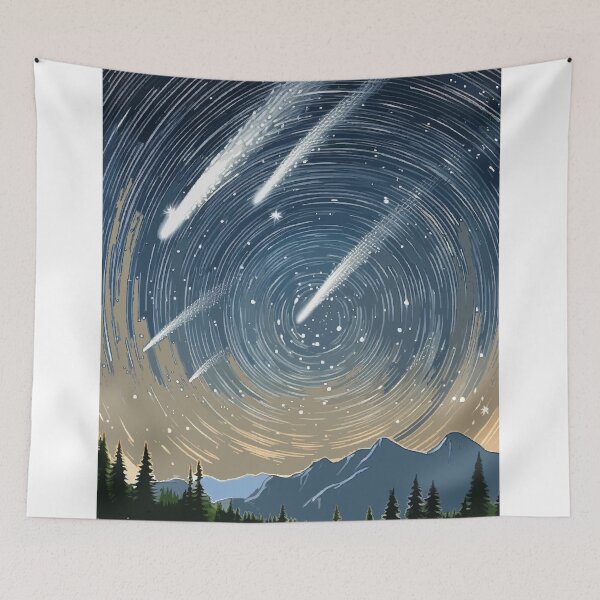 Item preview, Meteor Magic: August Perseids designed and sold by bb-15artstudio.