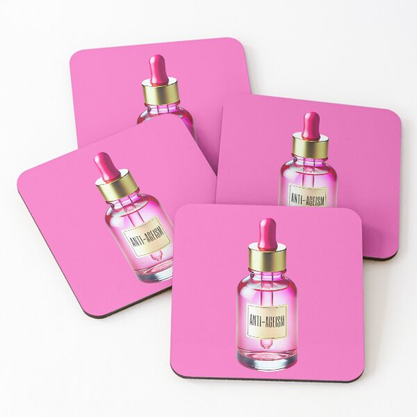 Item preview, POP Art ANTI-AGEISM Serum - Pink   designed and sold by ChronicYoung.