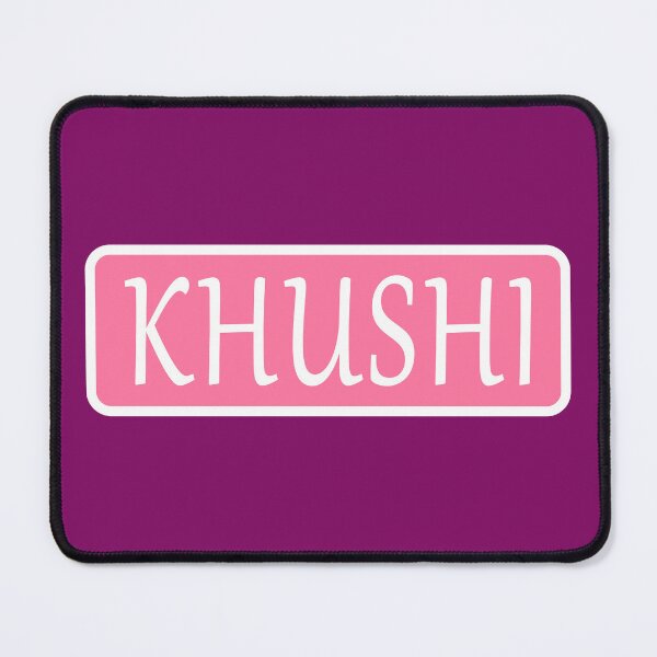 Item preview, Khushi Name designed and sold by Jeallan Designs.