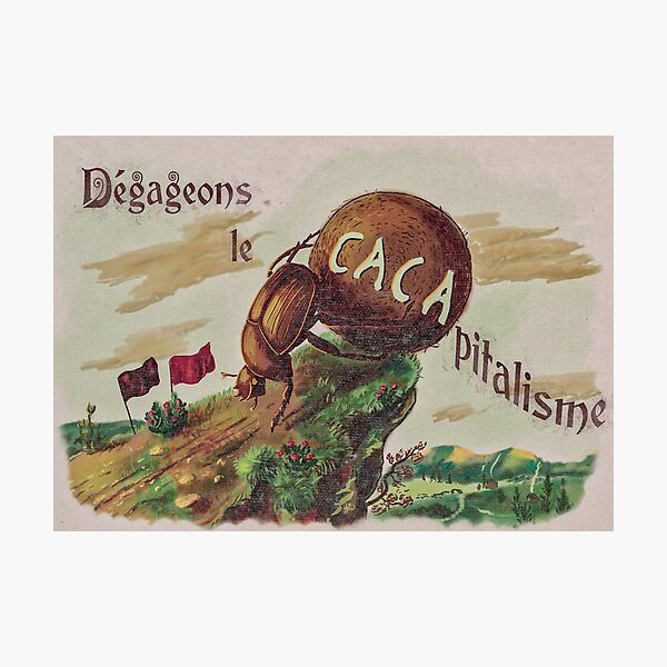 Item preview, Poop-pitalism designed and sold by Loki Propagandart.