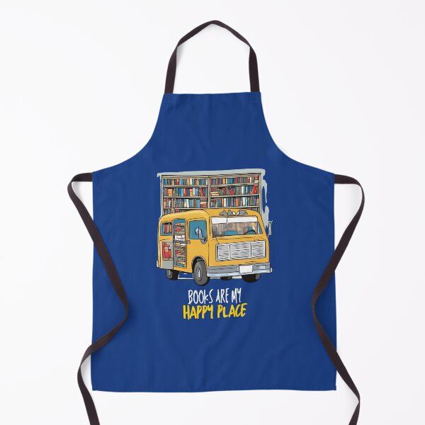 Item preview, Books are my happy place bookmobile designed and sold by sydney-syder.