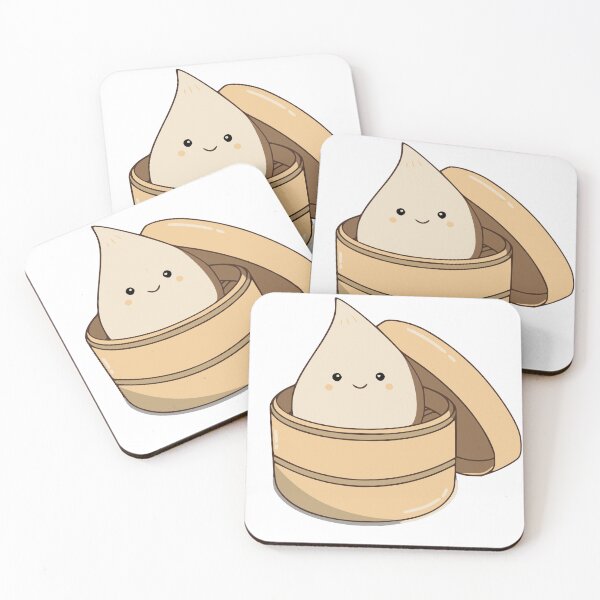Item preview, cute smiling dumpling designed and sold by ayadaz.