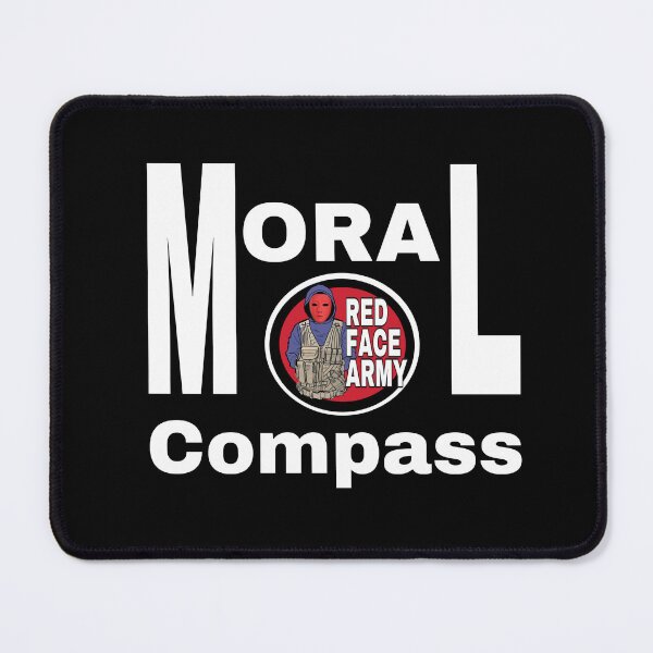 Item preview, Moral compass designed and sold by RedFaceArmy.