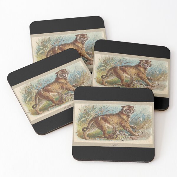 Item preview, Vintage Tiger by Abdul Cigarettes, American 1881 designed and sold by AnimaliaStar.