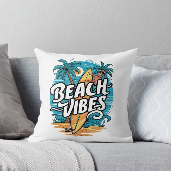 Item preview, Surfing Sunshine: Retro Beach Vibes  designed and sold by AlleBedolski.