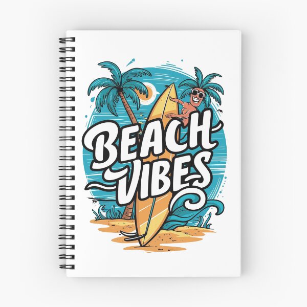 Item preview, Surfing Sunshine: Retro Beach Vibes  designed and sold by AlleBedolski.