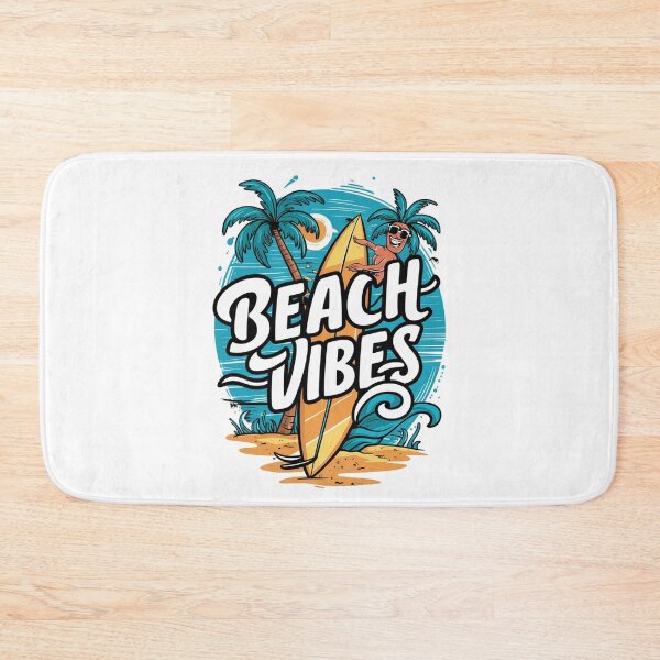 Item preview, Surfing Sunshine: Retro Beach Vibes  designed and sold by AlleBedolski.