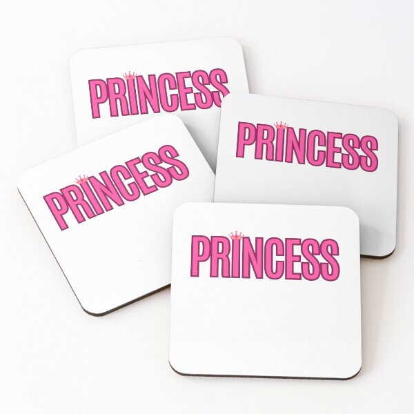 Item preview, Pink Princess word with Crown designed and sold by StyleAlive.