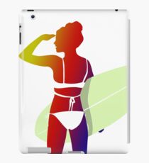 Surf Girl iPad Case/Skin