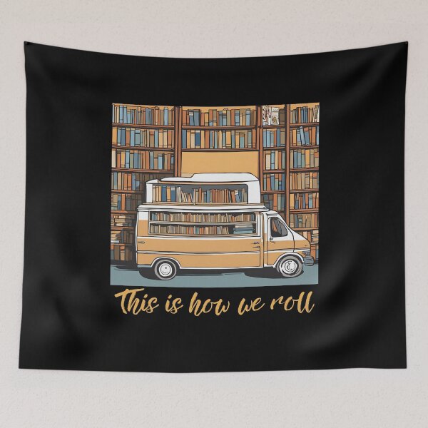 Item preview, bookmobile driver librarian  designed and sold by sydney-syder.