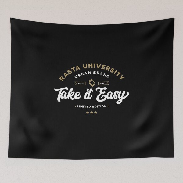 Item preview, Rasta University Take it Easy Limited Edition Reggae designed and sold by rastauniversity.