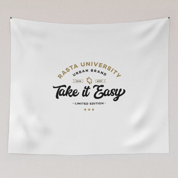 Item preview, Rasta University Take it Easy Limited Edition Reggae designed and sold by rastauniversity.
