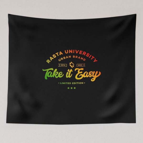 Item preview, Rasta University Take it Easy Limited Edition Rasta Colors Reggae designed and sold by rastauniversity.