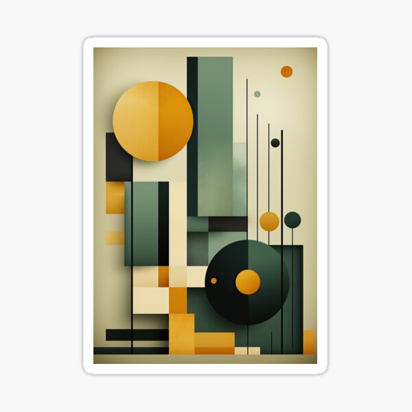 Item preview, bauhaus designed and sold by ArtHouseNiklas.