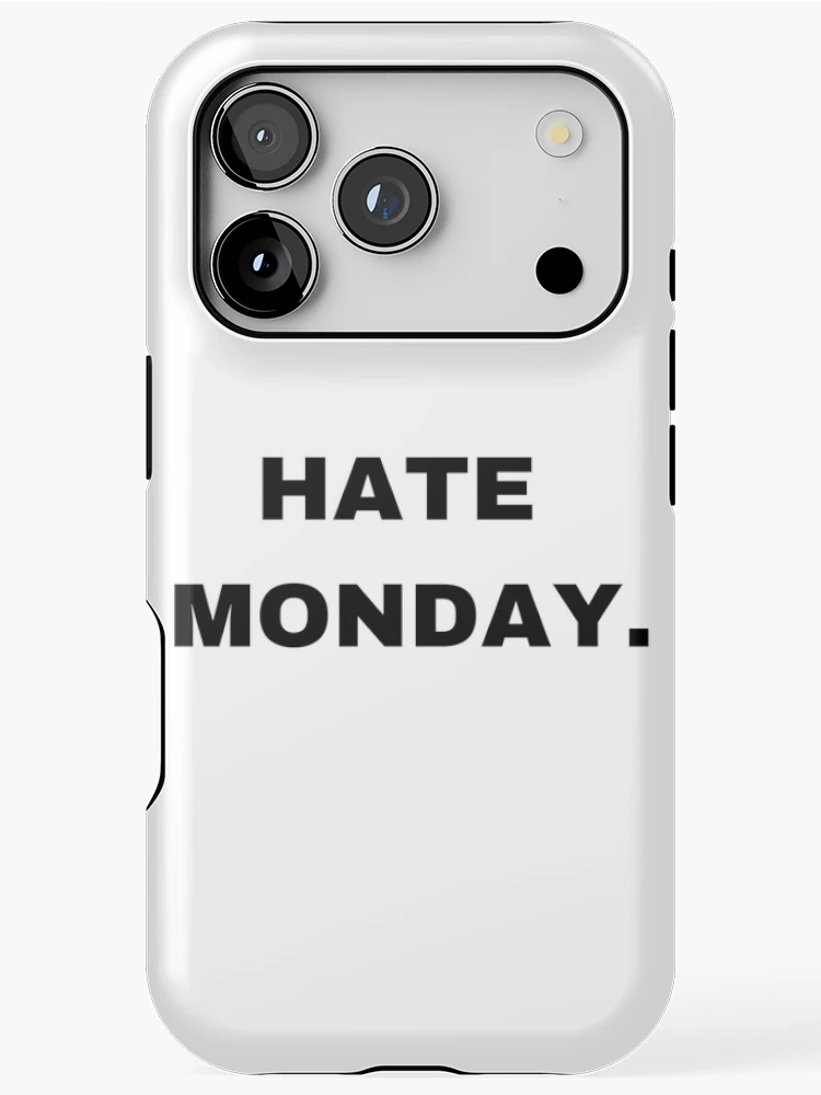 Thumbnail 1 of 4, iPhone Case, Hate Monday: Relatable Workweek Humor designed and sold by RabbitDesign777.