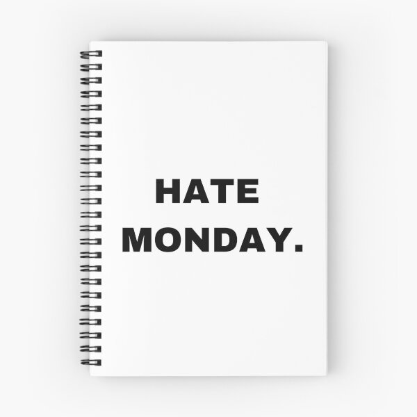 Item preview, Hate Monday: Relatable Workweek Humor designed and sold by RabbitDesign777.
