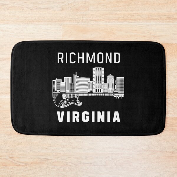 Artikelvorschau, Richmond Virginia Skyline Musik Richmond Souvenir entworfen und verkauft von DSWShirts.