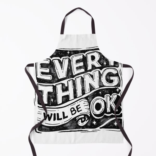Item preview, Everything will be ok, Cretive Typography designed and sold by Design Etstore.