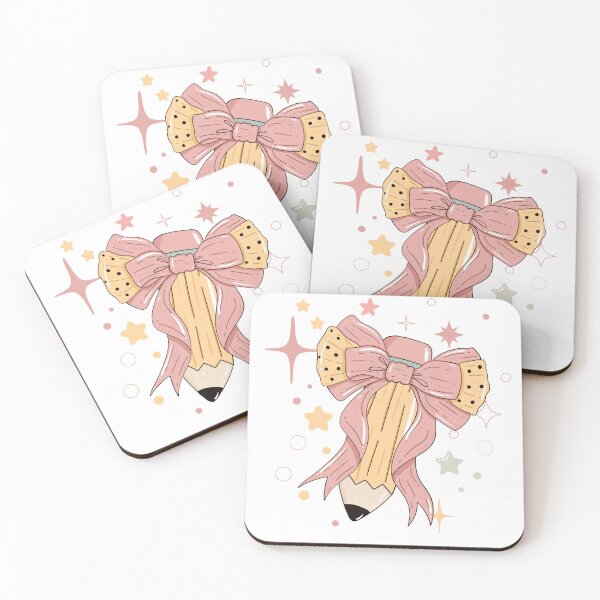 Item preview, cute coquette pencil bow designed and sold by Khinoo.
