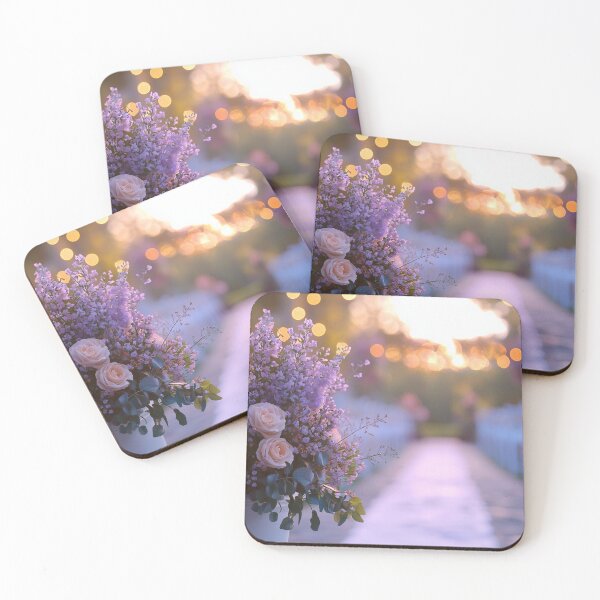 Item preview, Outdoor Wedding Ceremony Bokeh designed and sold by KootenayDesigns.