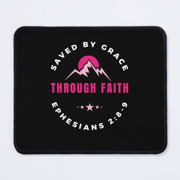 Item preview, Retro Saved By Grace Through Faith Bible Verse, Men's Retro Bible Verse ,Women's Christian Gospel Quotes, Inspirational Christian Woman Design designed and sold by mattlee20.