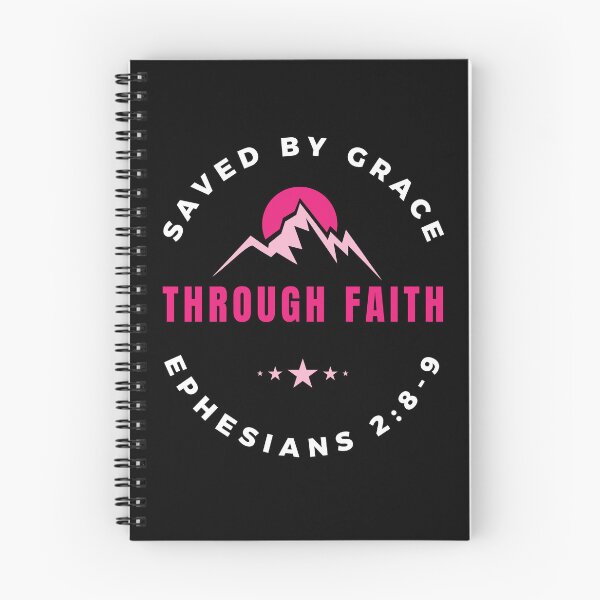 Item preview, Retro Saved By Grace Through Faith Bible Verse, Men's Retro Bible Verse ,Women's Christian Gospel Quotes, Inspirational Christian Woman Design designed and sold by mattlee20.