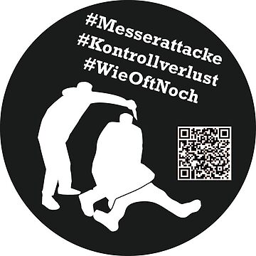 Vorschaubild zum Design Genug ist genug! Messerangriff stoppen! Ursachen bekämpfen! von BFAVerein