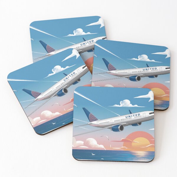 Item preview, United Airlines: Aviation Enthusiast Tribute designed and sold by RabbitDesign777.