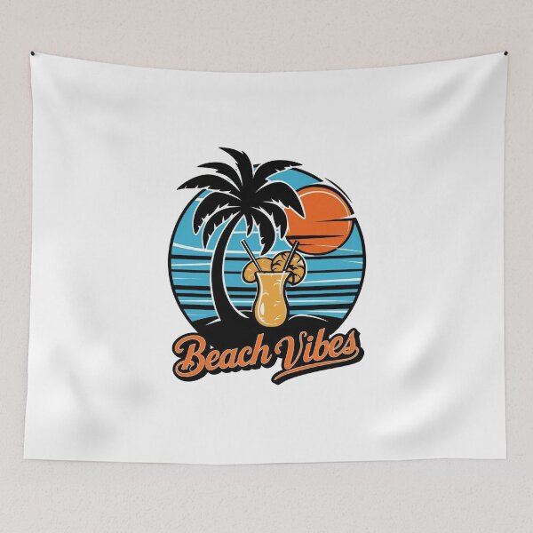 Item preview, Sunset Sips: Chill Beach Vibes Design designed and sold by AlleBedolski.