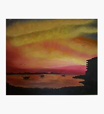 Ibizan Sunset Photographic Print