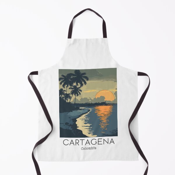 Item preview, A Vintage Travel Illustration of Cartagena - Colombia  designed and sold by GoodOldVintage.