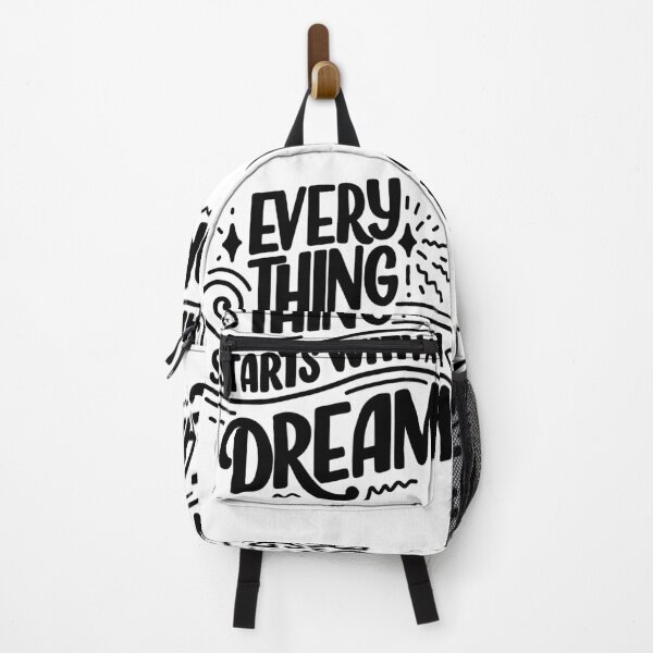 Item preview, Motivational Quote: Everything Starts with a Dream designed and sold by El-kaeed.