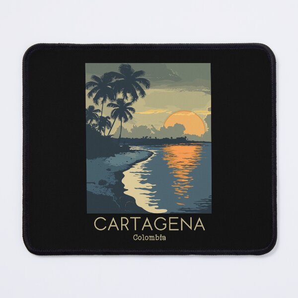 Item preview, A Vintage Travel Illustration of Cartagena - Colombia designed and sold by GoodOldVintage.