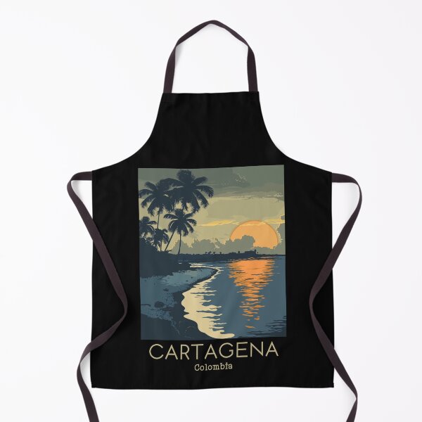 Item preview, A Vintage Travel Illustration of Cartagena - Colombia  designed and sold by GoodOldVintage.