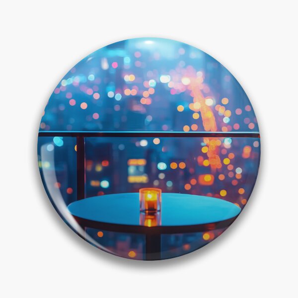 Item preview, Rooftop Bar Bokeh designed and sold by KootenayDesigns.