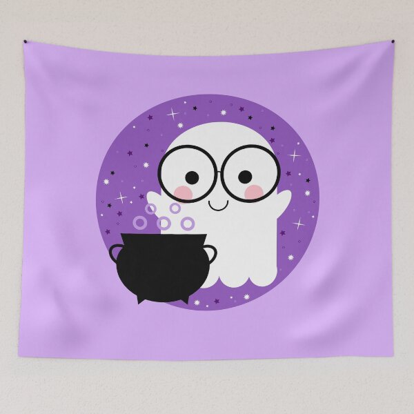 Item preview, Witchy Ghost with Cauldron designed and sold by Tulip Creators .