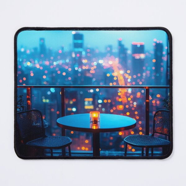 Item preview, Rooftop Bar Bokeh designed and sold by KootenayDesigns.